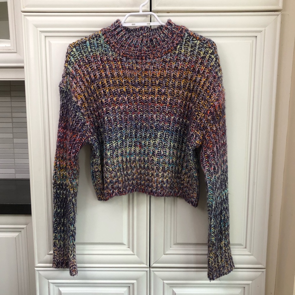 Design Lab women’s chunky knit crop sweater